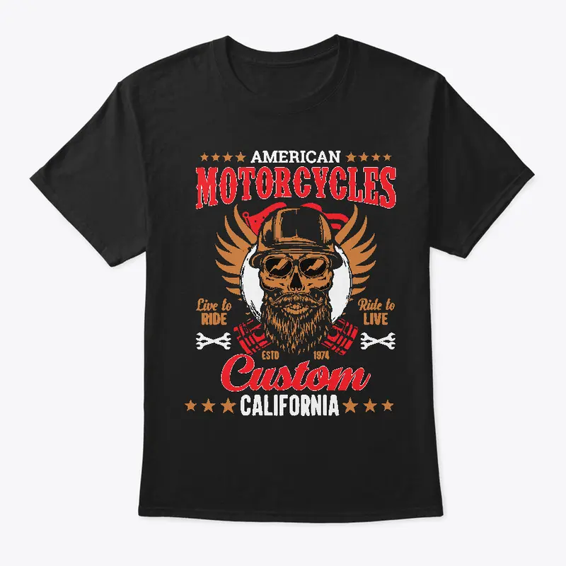 ِAmerican Motorcycles Custom Califonia